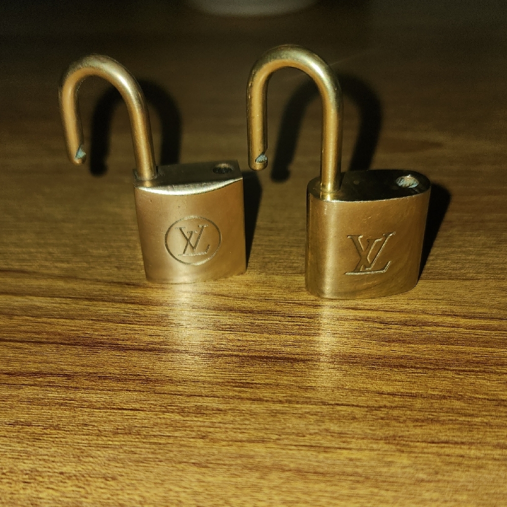 2 Authentic Louis Vuitton Locks
